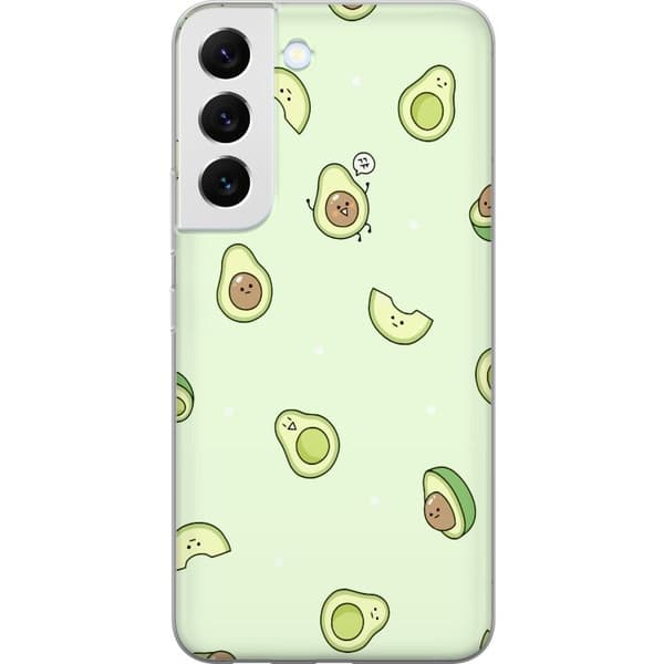 Samsung Galaxy S22 5G Gennemsigtig cover Glad Avocado