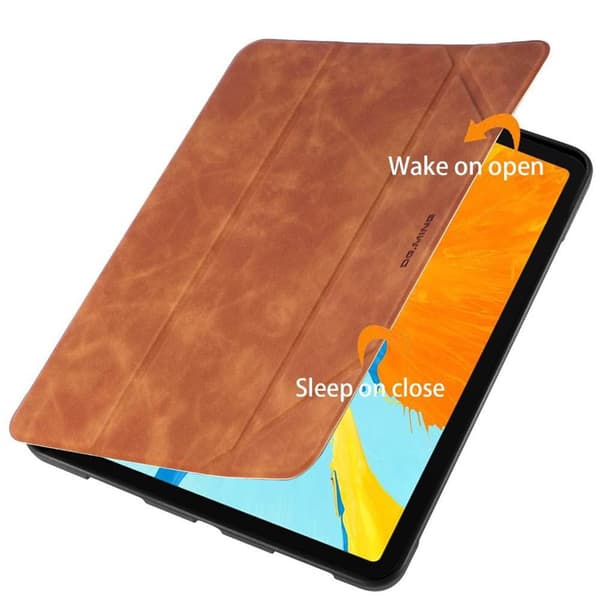 DG-Ming Aktiivinen kotelo Apple iPad Air 10.9 (2022) - Ruskea
