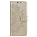 Miniatyrbillede 4 af 5: SKALO Motorola Moto E13 4G Mandala Flip Cover - Guld