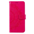 Pikkukuva 4 / 5: SKALO Motorola Moto E13 4G Mandala lompakkokotelo - Cerise