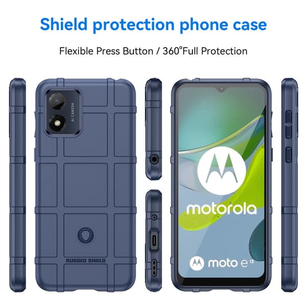 SKALO Motorola Moto E13 4G Rugged Shield Stødsikker TPU-cover