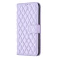 Pikkukuva 7 / 8: SKALO Motorola Moto E13 4G BINFEN COLOR Tikattu Lompakko - Violetti