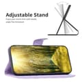 Pikkukuva 2 / 8: SKALO Motorola Moto E13 4G BINFEN COLOR Tikattu Lompakko - Violetti