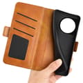 Pikkukuva 4 / 6: SKALO OnePlus 11 5G Premium Wallet Lompakkokotelo - Vaaleanruskea