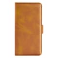 Pikkukuva 5 / 6: SKALO OnePlus 11 5G Premium Wallet Lompakkokotelo - Vaaleanruskea