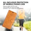 Pikkukuva 6 / 9: SKALO OnePlus 11 5G Lompakkokotelo PU-nahkaa - Vaaleanruskea