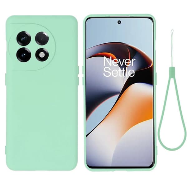 Liquid silikon skal OnePlus 11 - Mint