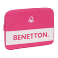 Miniatyrbild 1 av 2: Laptopfodral Benetton Raspberry Fuchsia (34 x 25 x 2 cm)