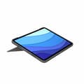 Miniatyrbild 4 av 5: Fodral för iPad + Tangentbord Logitech 920-010145 Grå QWERTY