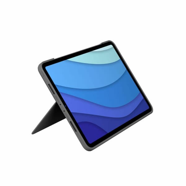 Fodral för iPad + Tangentbord Logitech 920-010145 Grå QWERTY