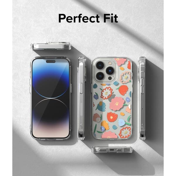 Ringke iPhone 14 Pro Max Skal Fusion Design Floral