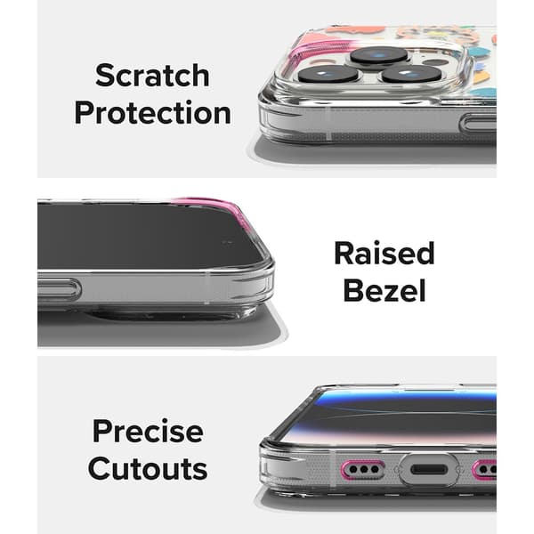 Ringke iPhone 14 Pro Max Skal Fusion Design Floral