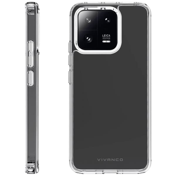 Vivanco Xiaomi 13 Kuori Safe & Steady Läpinäkyvä Kirkas