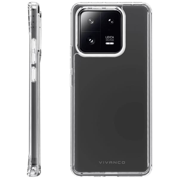 Vivanco Xiaomi 13 Pro Kuori Safe & Steady Läpinäkyvä Kirkas