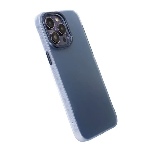 iPhone 14 Pro Mobilskal - Frostat Blå