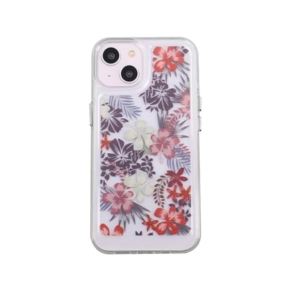iPhone 14 Mobilskal med motiv - Röda Blommar