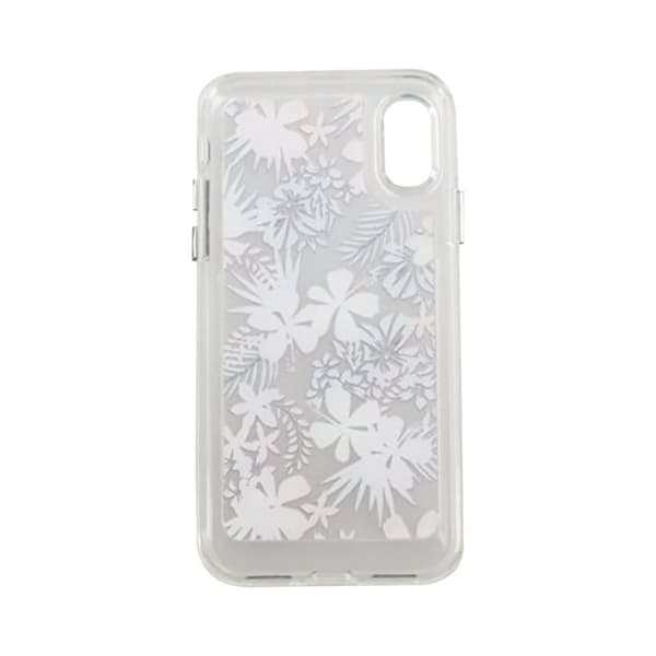 iPhone X/XS Mobilskal med motiv - Röda Blommar