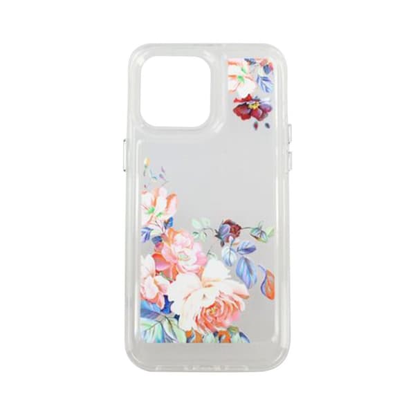 iPhone 14 Pro Max Mobilskal med motiv - Retro Blommor