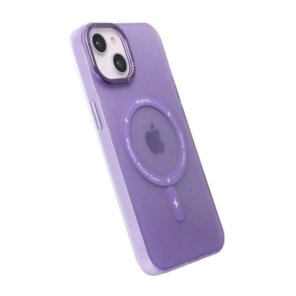 iPhone 14 Plus Mobilskal med MagSafe - Frostat Lila