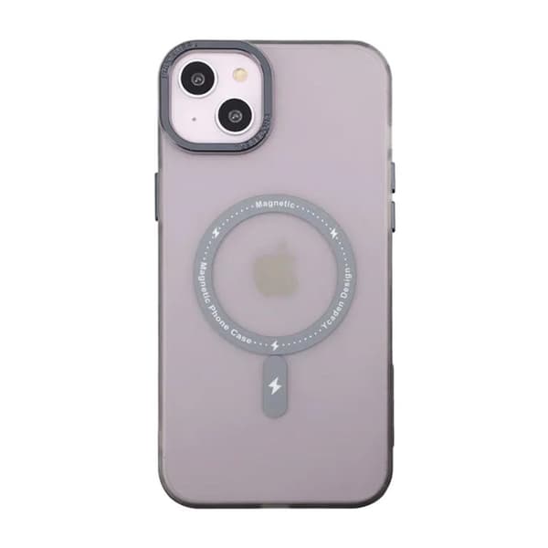 iPhone 14 Plus Mobilskal med MagSafe - Frostat Svart