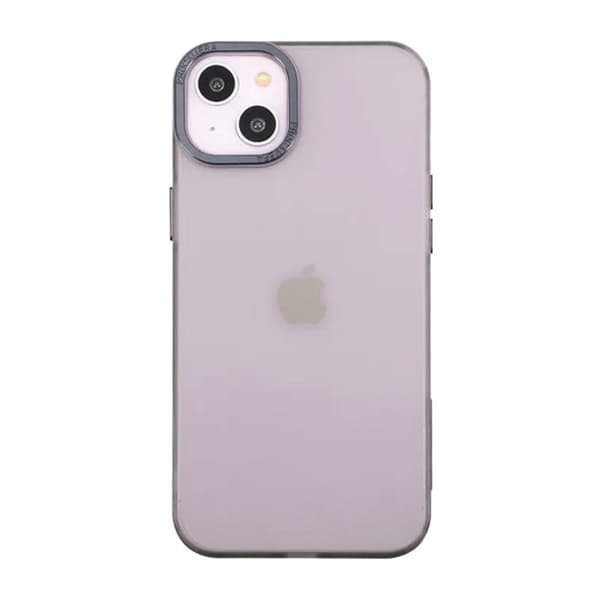 iPhone 14 Plus Mobilskal - Frostat Svart