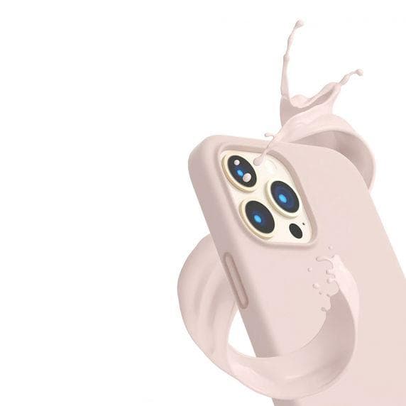 iPhone 14 Pro Silikonskal Rvelon - Sand Rosa
