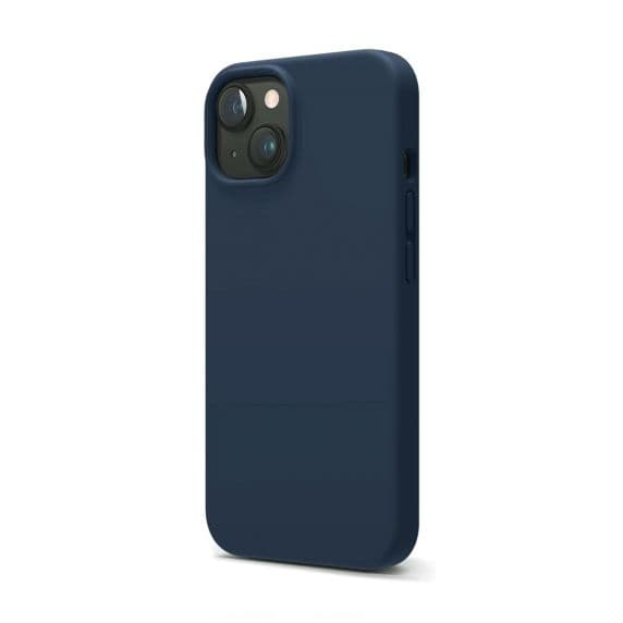 iPhone 14 Silikonskal - Mörkblå