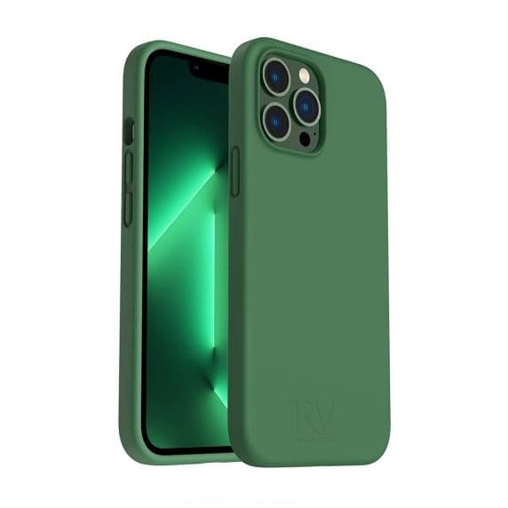 iPhone 12/12 Pro Silikonskal Rvelon - Grön