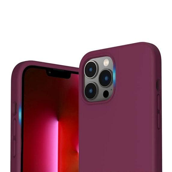 iPhone 12/12 Pro Silikonskal Rvelon - Röd
