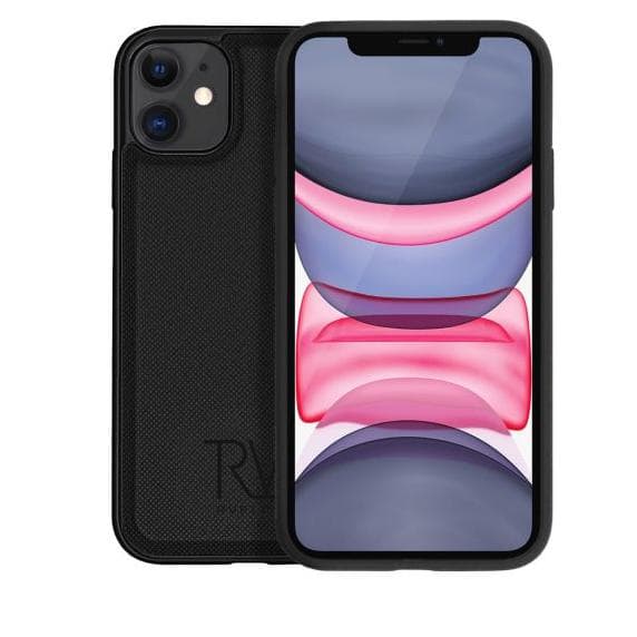 iPhone 12 Mini Plånboksfodral Magnet Rvelon - Svart