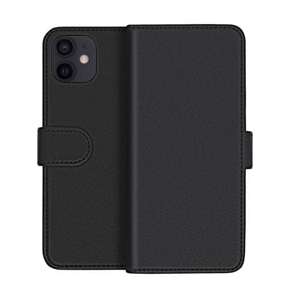 iPhone 12 Mini Plånboksfodral Magnet Rvelon - Svart