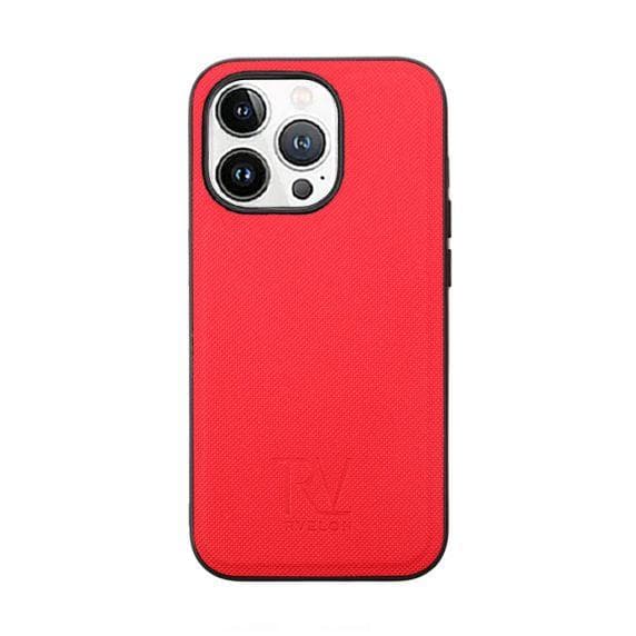 iPhone 14 Pro Plånboksfodral Magnet Rvelon - Röd