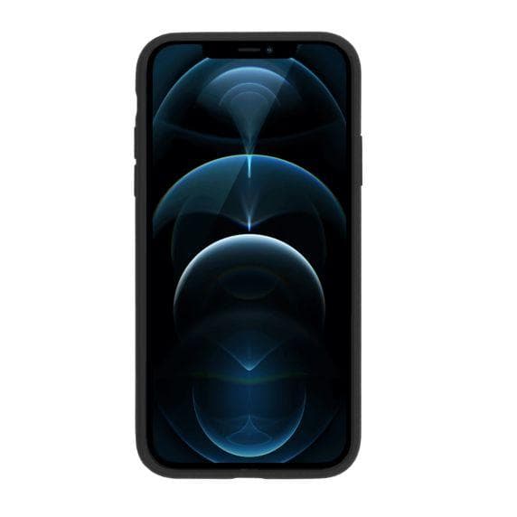 iPhone 12/12 Pro Plånboksfodral Magnet Rvelon - Svart