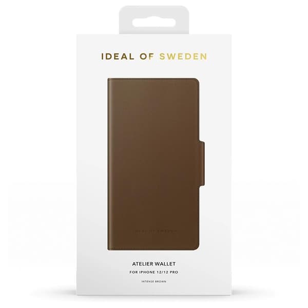 iDeal Of Sweden Atelier fodral för iPhone 12/12 Pro - Intense Brown