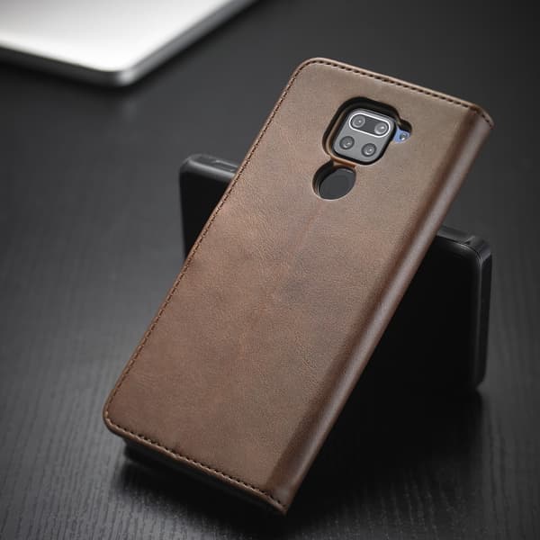 Xiaomi Redmi Note 9 fodral - Brun