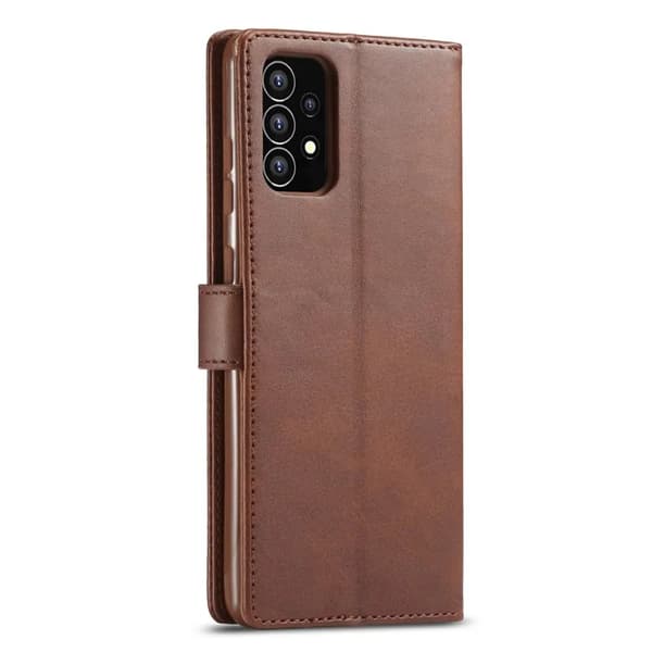 LC.IMEEKE Samsung Galaxy A53 5G telefonfodral - Mörkbrunt