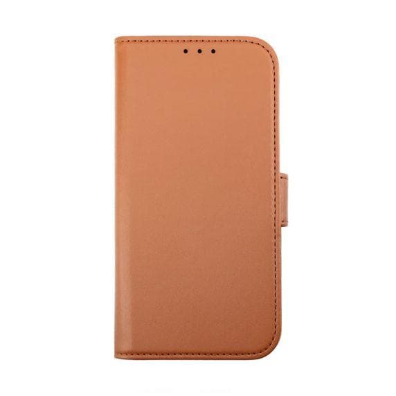 iPhone 14 Plånboksfodral Magnet Rvelon - Brun