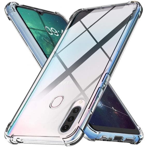 Stöttåligt Mobilskal Samsung Galaxy A20s - Transparent