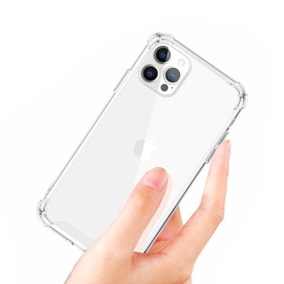 Stöttåligt Mobilskal iPhone 12/12 Pro - Transparent