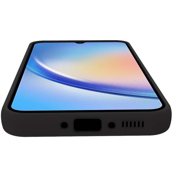 Cromo Soft gummideksel Galaxy A34 5G Sort