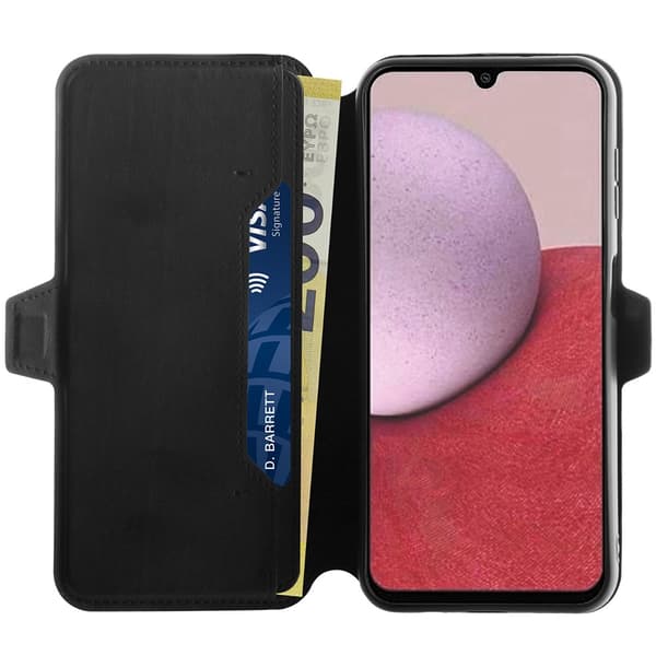 Vivanco Samsung Galaxy A14 Etui Pure Wallet Sort