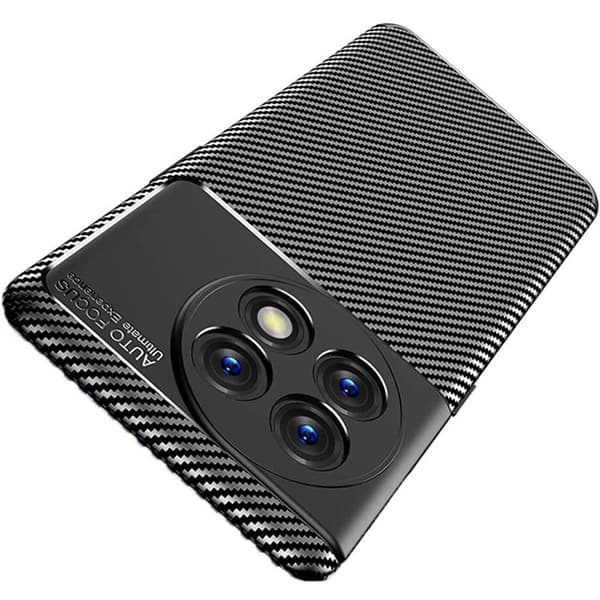 Carbon silikon skal OnePlus 11 - Svart