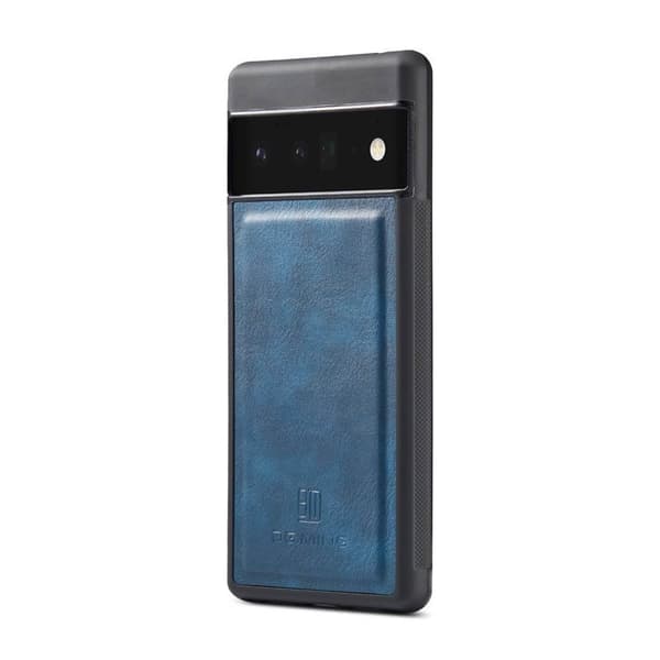 Mobil lommebok DG-Ming 2i1 Google Pixel 6 Pro - Blå