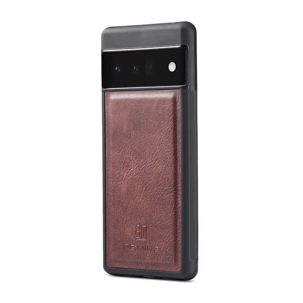 Mobil lommebok DG-Ming 2i1 Google Pixel 6 Pro - Rød