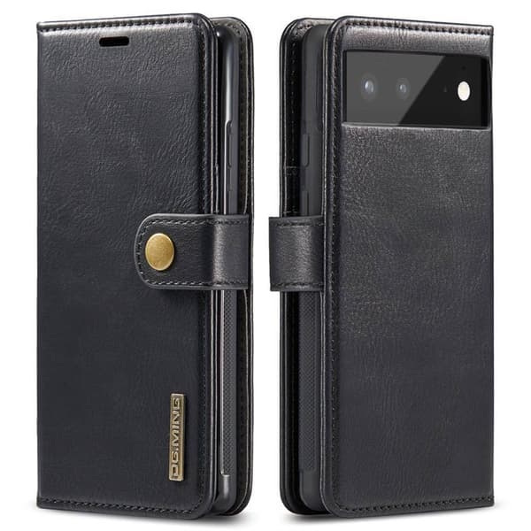 Mobil lommebok DG-Ming 2i1 Google Pixel 6 - Svart