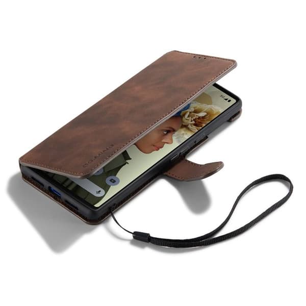 DG-Ming Lommebokdeksel 3-kort Google Pixel 6 Pro - Coffe