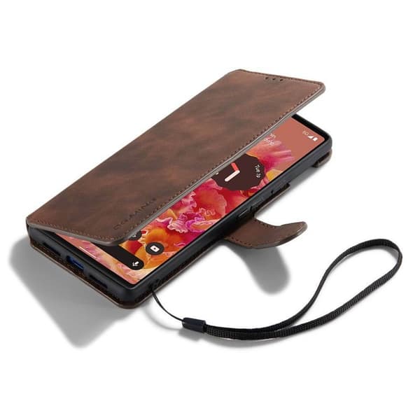 DG-Ming Lommebokdeksel 3-kort Google Pixel 6 - Coffe