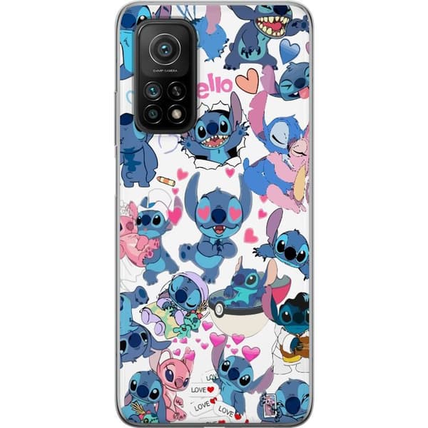 Xiaomi Mi 10T Pro 5G Gennemsigtig cover Stitch