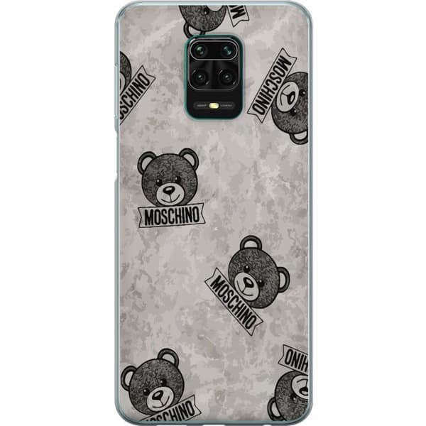 Xiaomi Redmi Note 9 Pro Genomskinligt Skal Moschino