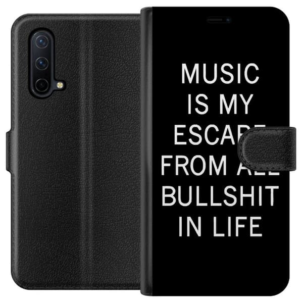 OnePlus Nord CE 5G Tegnebogsetui Musik er mit liv